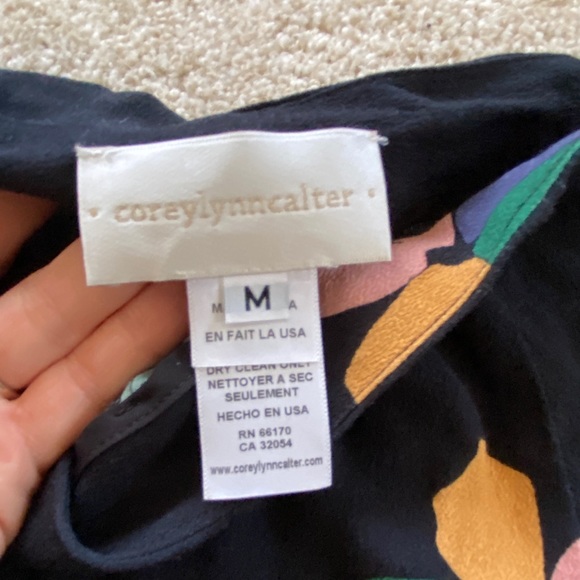 Corey Lynn Calter Floral Skirt - Picture 2 of 5